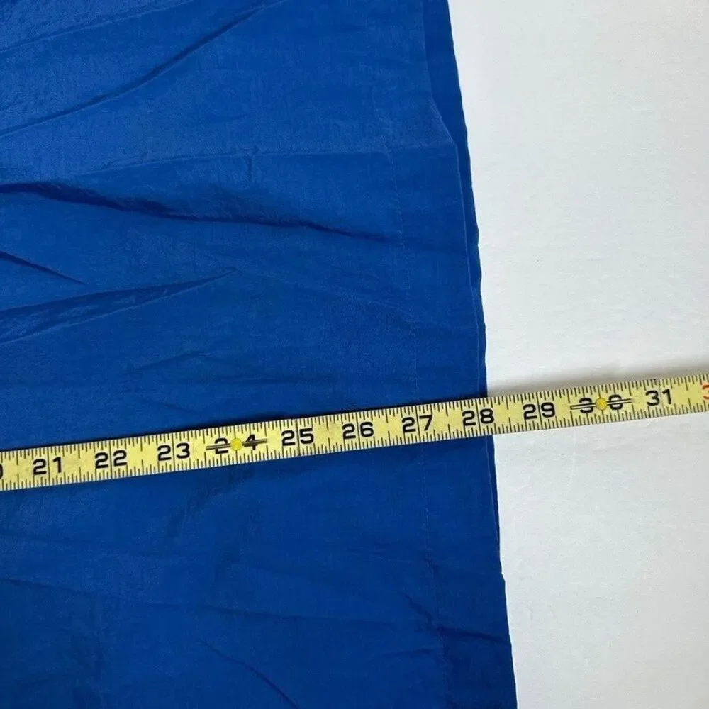 VTG Gap Anorak Windbreaker Jacket Mens Large Blue‎ Hooded Quarter Zip Nylon